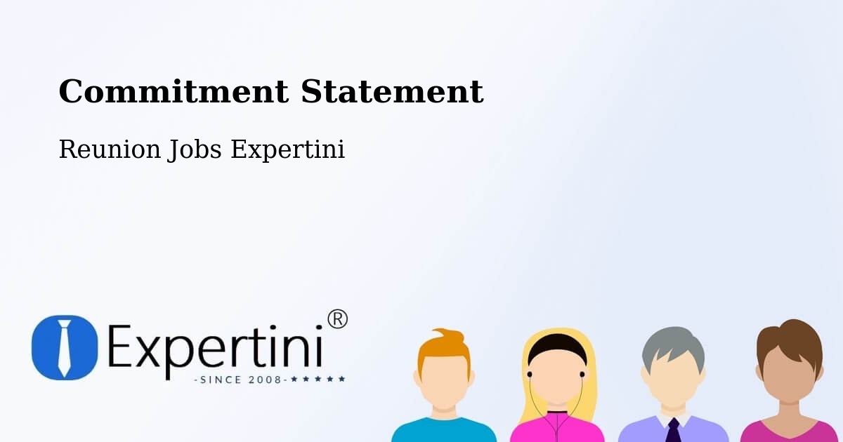 Corporate Commitment – La Trinité - Reunion Jobs Expertini