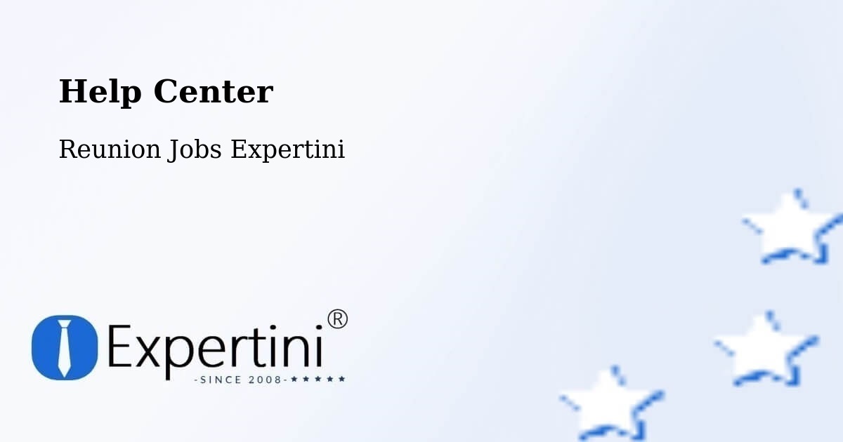 Help Center – La Trinité - Reunion Jobs Expertini